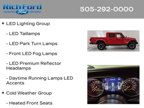 Used 2022 Jeep Gladiator Overland w/ Popular Equipment Package image 22