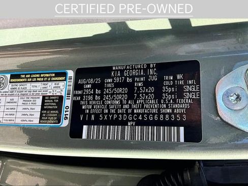 Certified 2025 Kia Telluride EX X-Line image 30