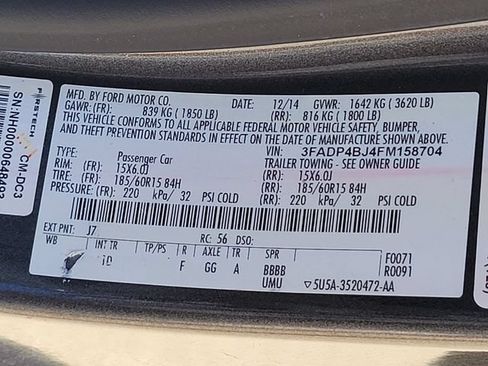Used 2015 Ford Fiesta SE FWD image 15