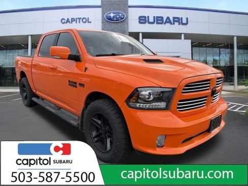 Used 2017 RAM 1500 Sport w/ Ignition Orange Sport Package image 4