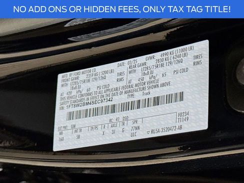 New 2025 Ford F250 Lariat w/ Lariat Ultimate Package image 33