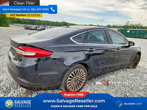 Used 2018 Ford Fusion SE w/ Fusion SE Technology Package FWD image 4