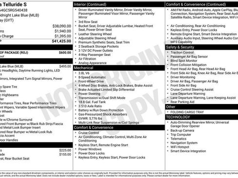 Used 2024 Kia Telluride S w/ S Sunroof Package image 6