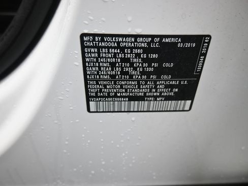 Used 2019 Volkswagen Atlas S image 18
