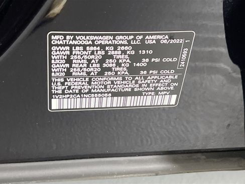 Used 2022 Volkswagen Atlas SE image 31