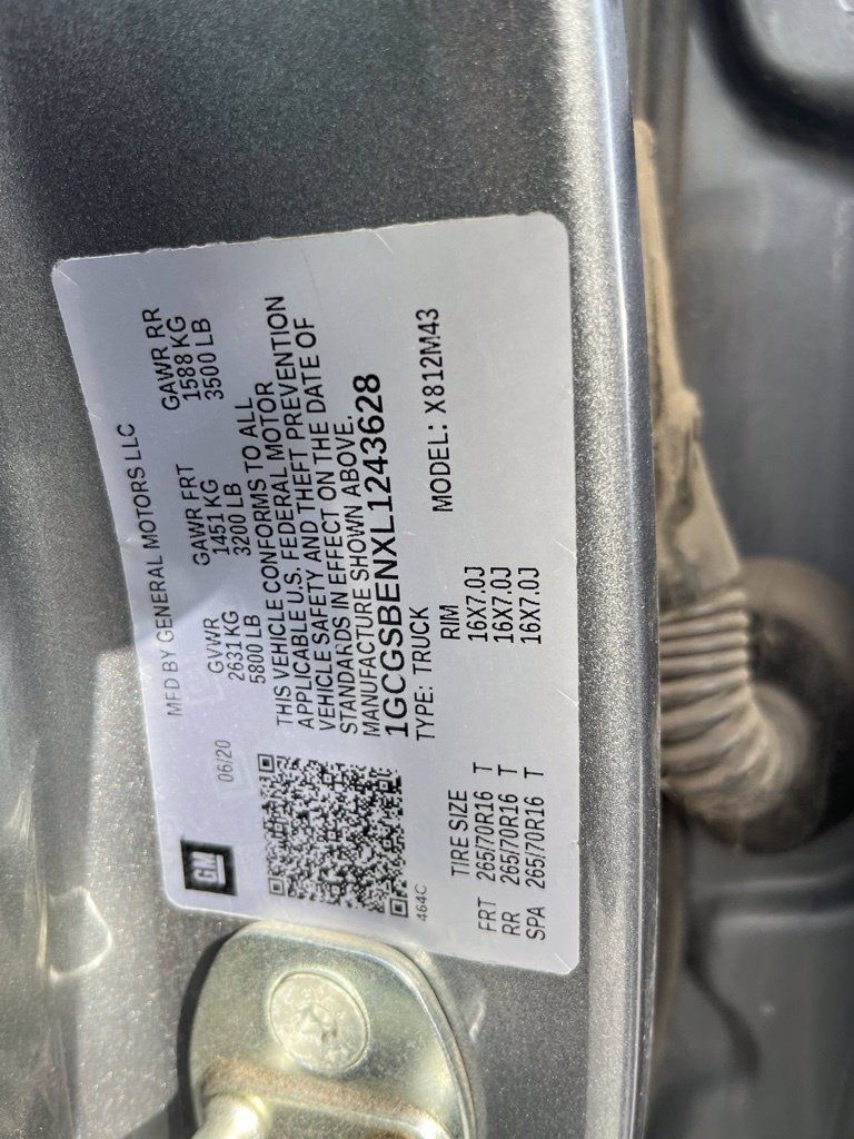 Used 2020 Chevrolet Colorado W/T w/ WT Convenience Package RWD image 10