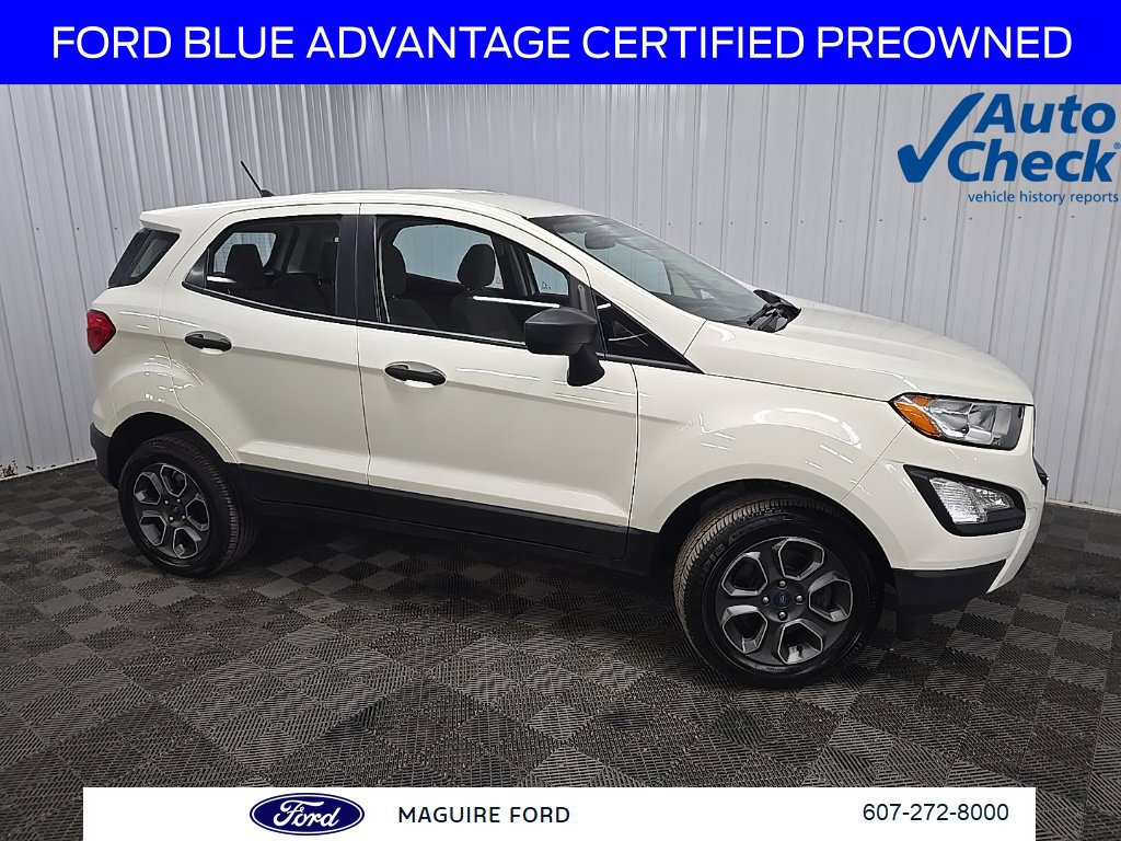 Certified 2020 Ford EcoSport S AWD/4WD image 1