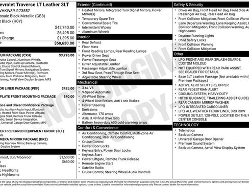 Used 2023 Chevrolet Traverse LT w/ LT Premium Package image 6