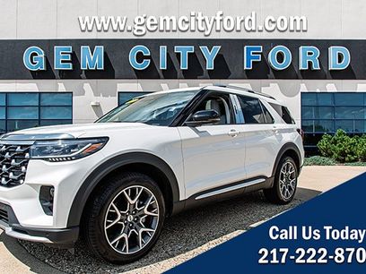 Used 2025 Ford Explorer Platinum w/ Ultimate Package