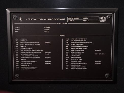 Used 2025 Ferrari 296 GTS RWD image 50
