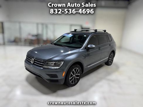 Used 2021 Volkswagen Tiguan SE R-Line AWD/4WD image 1