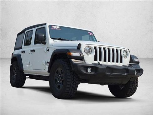 Used 2021 Jeep Wrangler Unlimited Sport AWD/4WD image 3