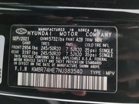 Used 2022 Hyundai Palisade Calligraphy w/ Cargo Package FWD image 33