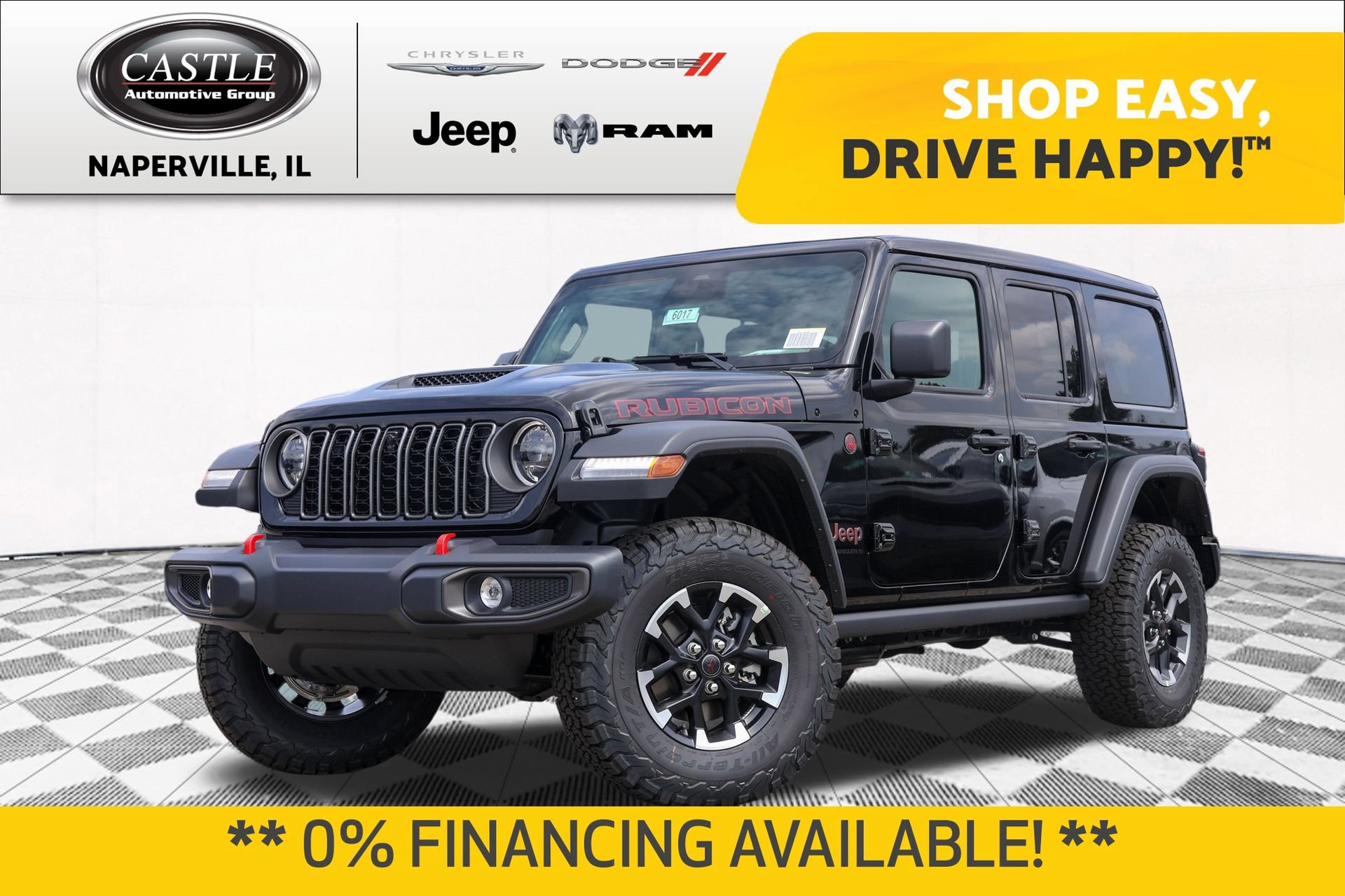 New 2026 Jeep Wrangler Unlimited Rubicon w/ Safety Group AWD/4WD image 1