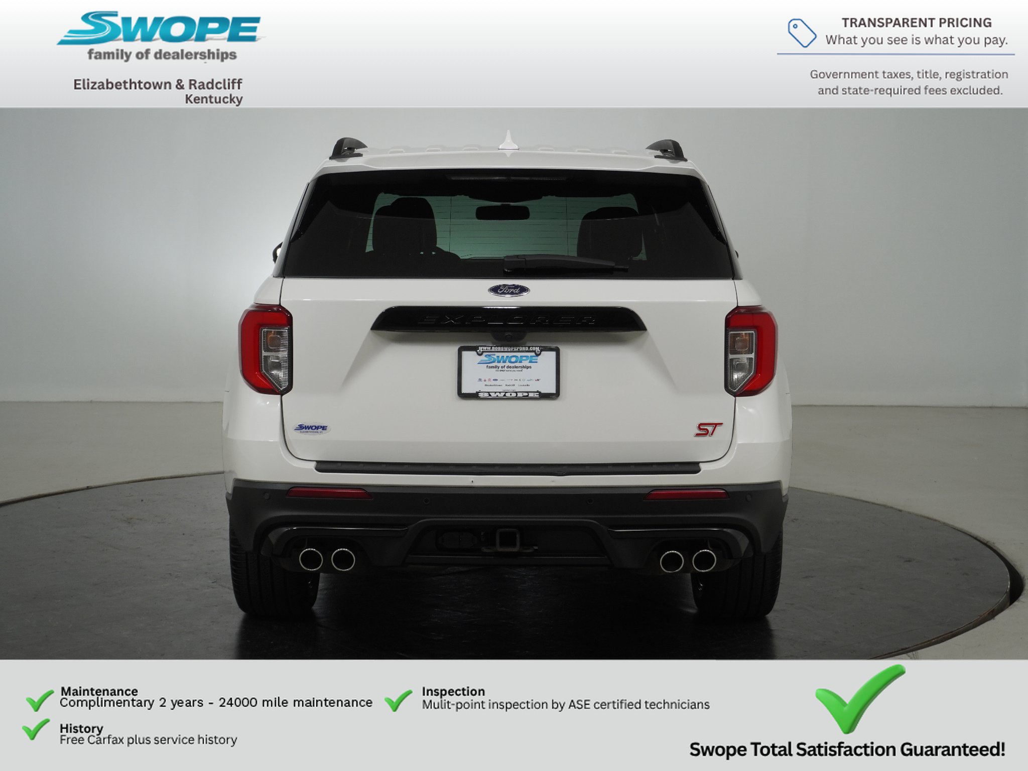 Certified 2023 Ford Explorer ST w/ Equipment Group 401A AWD/4WD image 4