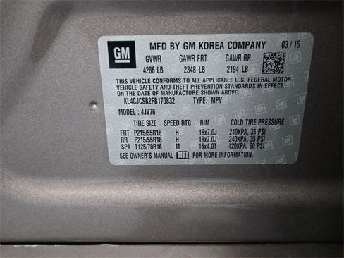 Used 2015 Buick Encore Leather w/ Experience Buick Package image 4