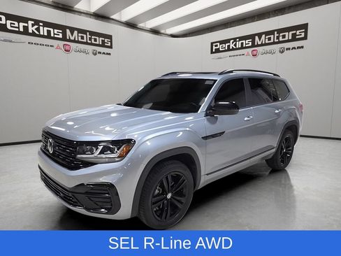 Used 2023 Volkswagen Atlas SEL R-Line AWD/4WD image 1