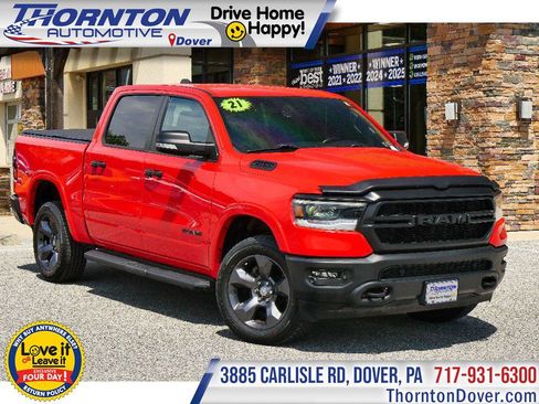 Used 2021 RAM 1500 Big Horn w/ Built-to-serve Edition AWD/4WD image 1