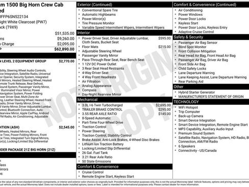 Used 2025 RAM 1500 Big Horn AWD/4WD image 2
