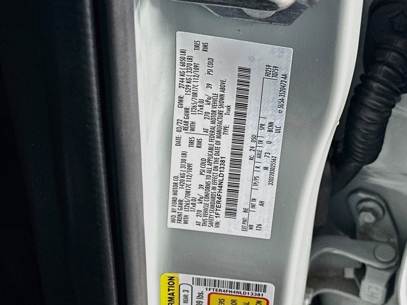 Used 2022 Ford Ranger XLT w/ Tremor Off-Road Package AWD/4WD image 29