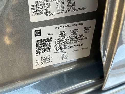 Used 2021 Chevrolet Silverado 1500 High Country image 35