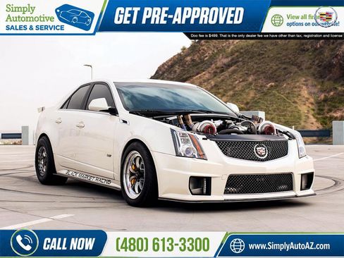 Used 2011 Cadillac CTS V w/ Wood Trim Package RWD image 4