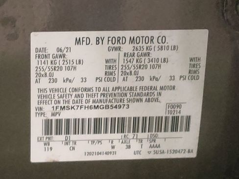 Used 2021 Ford Explorer Limited image 33