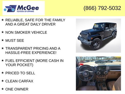 Used 2015 Jeep Wrangler Unlimited Sahara w/ Dual Top Group image 4