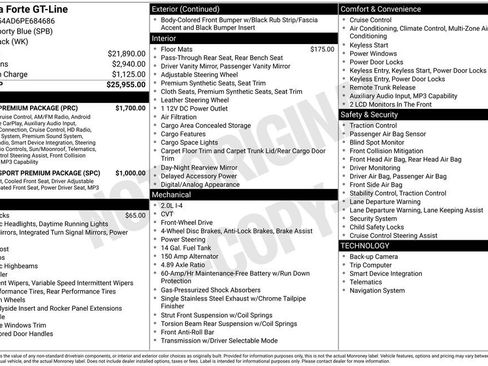 Used 2023 Kia Forte GT-Line w/ GT-Line Premium Package FWD image 37