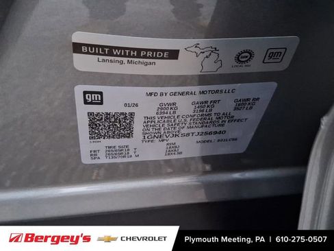 New 2026 Chevrolet Traverse Z71 w/ Enhanced Driving Package AWD/4WD image 18