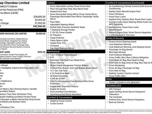 New 2026 Jeep Cherokee Limited image 1