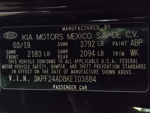 Used 2019 Kia Forte LXS FWD image 33