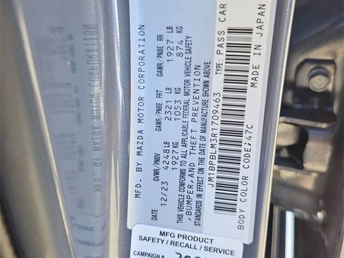 Used 2024 MAZDA MAZDA3 s image 31