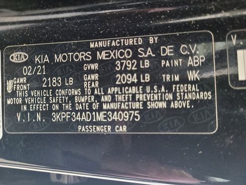 Used 2021 Kia Forte GT-Line FWD image 33