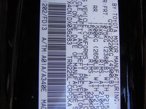 Used 2013 Toyota Tacoma 2WD Access Cab w/ SR5 Pkg image 25