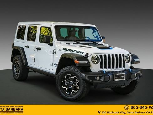 Used 2022 Jeep Wrangler Unlimited Rubicon 4xe w/ Cold Weather Group AWD/4WD image 1