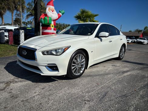Used 2018 INFINITI Q50 Luxe w/ Essential Package (3.0T Luxe) image 1