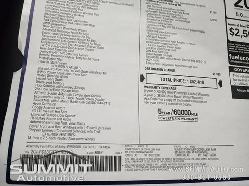 New 2026 Chrysler Pacifica Select image 42