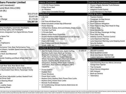 Used 2022 Subaru Forester Limited image 7
