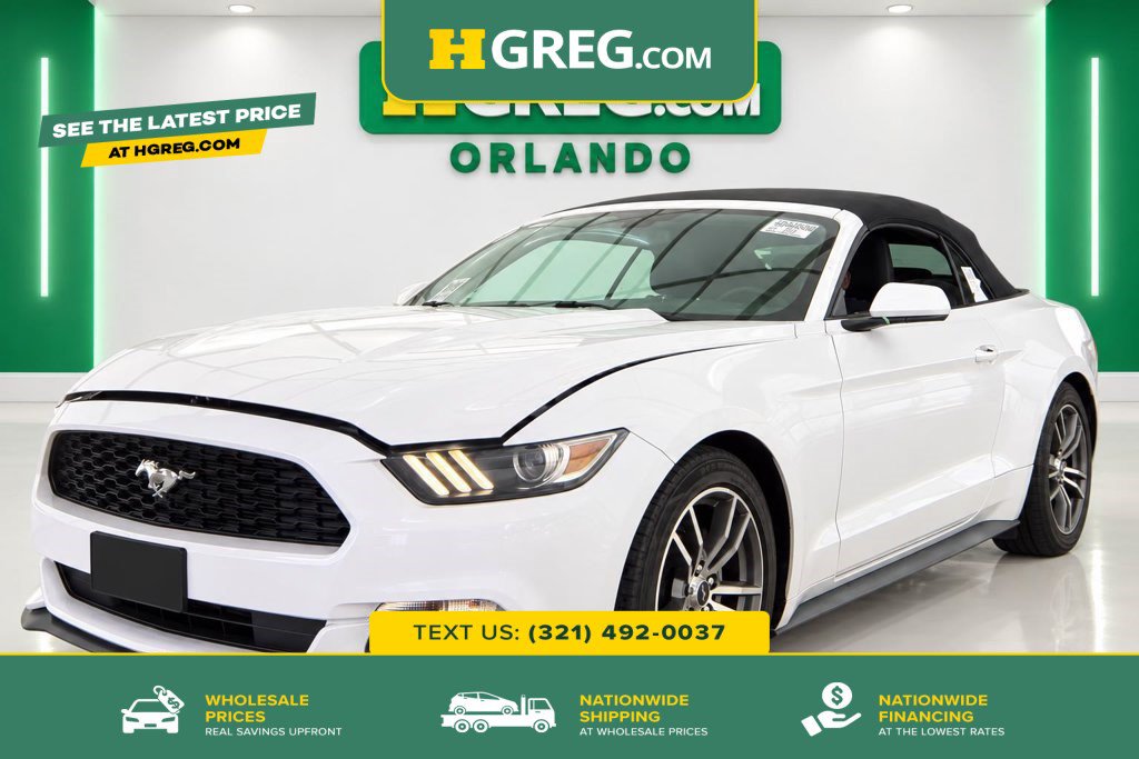 Used 2017 Ford Mustang Convertible RWD image 1