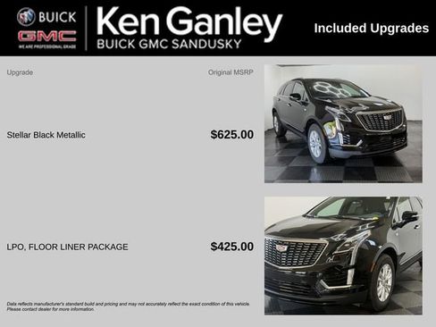 Used 2025 Cadillac XT5 Luxury w/ LPO, Floor Liner Package FWD image 5