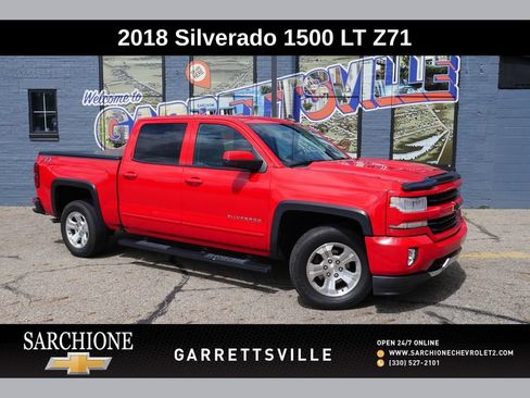 Used 2018 Chevrolet Silverado 1500 LT w/ All Star Edition AWD/4WD image 1