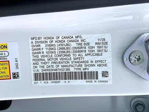 Used 2026 Honda CR-V EX image 16