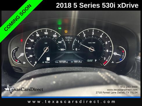 Used 2018 BMW 530i xDrive AWD/4WD image 7