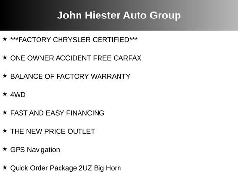 Used 2026 RAM 2500 Big Horn AWD/4WD image 1