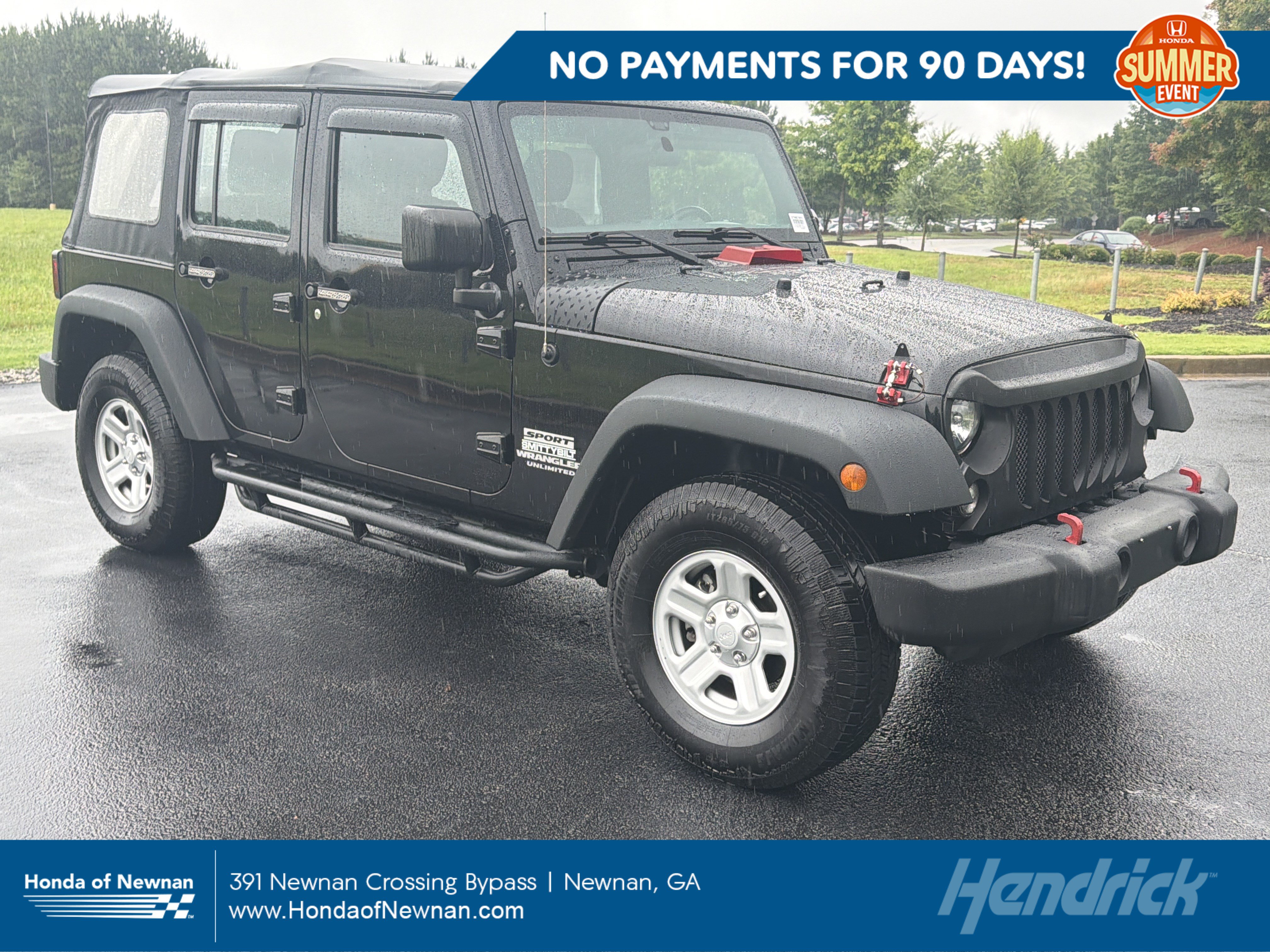 Used 2016 Jeep Wrangler Unlimited Sport w/ Connectivity Group AWD/4WD image 1