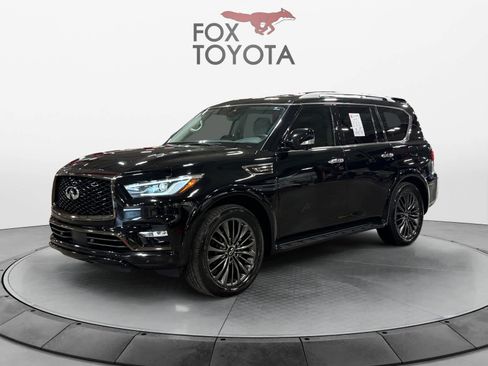 Used 2022 INFINITI QX80 Premium Select w/ All-Season Package RWD image 1
