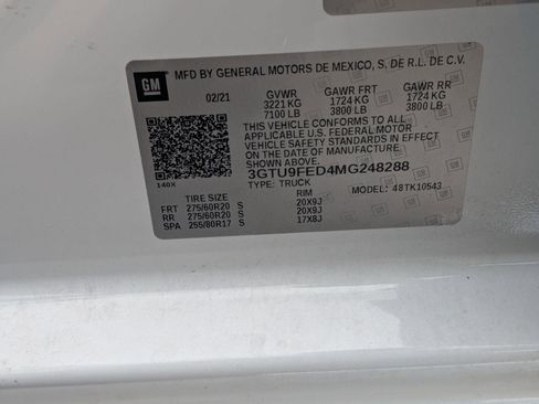 Certified 2021 GMC Sierra 1500 Denali w/ Technology Package image 23