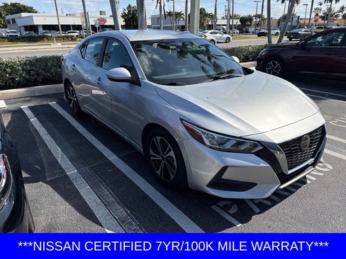 Certified 2021 Nissan Sentra SV image 1