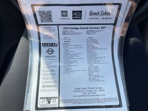 Used 2014 Dodge Grand Caravan SXT FWD image 27